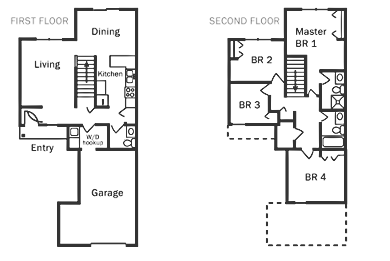 4 Bedroom Floor Plan